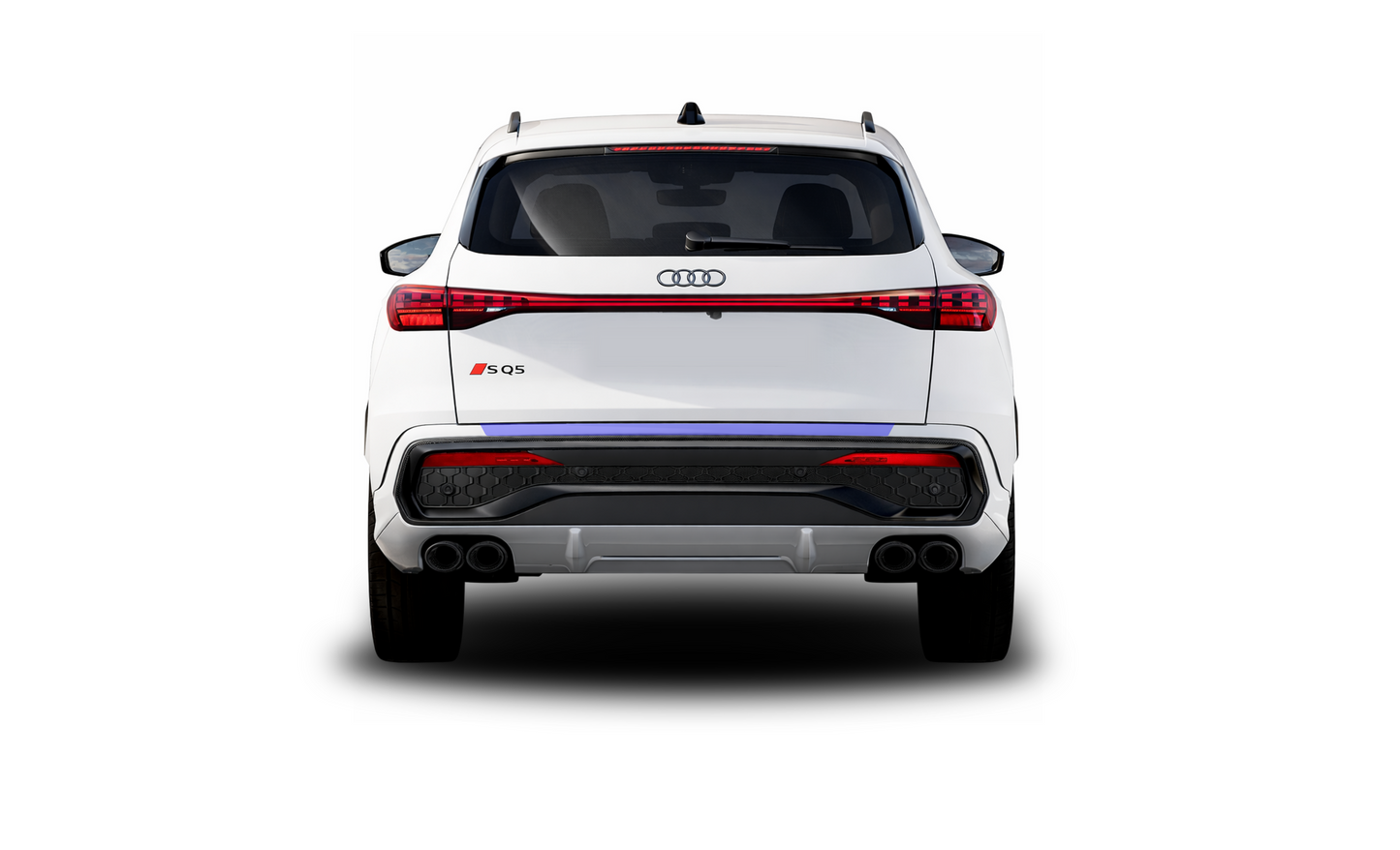 Audi Q5 SQ5 B10 Rear Bumper Boot Lip Edge Paint Protection Film Kit.