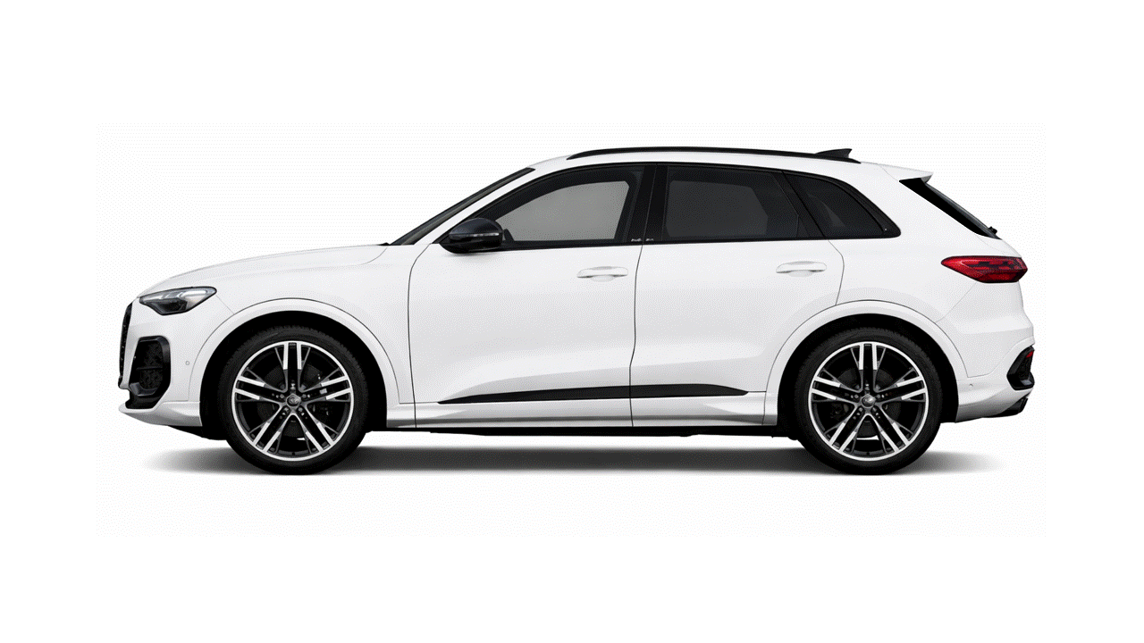 Audi Q5 SQ5 B10 SUV Exterior Gloss Black Plastics Paint Protection Film Kit.