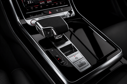 Audi Q8 SQ8 RSQ8 4M Interior Piano Gloss Black Centre Console Paint Protection Film Kit.