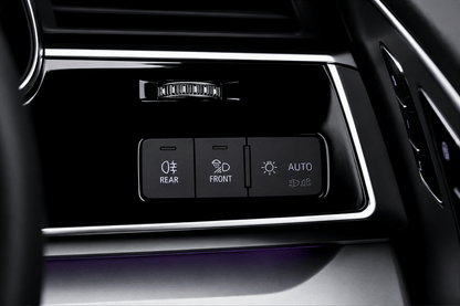 Audi Q8 SQ8 RSQ8 4M Interior Piano Gloss Black Light Control Panel Paint Protection Film Kit.