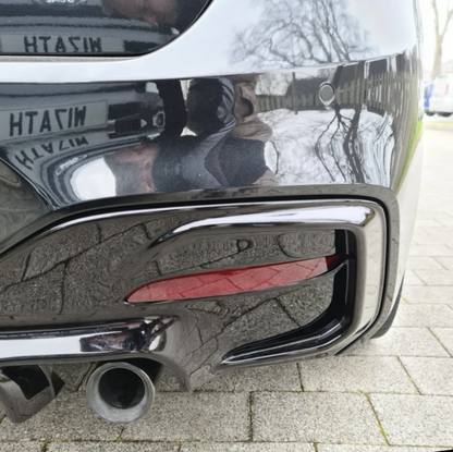 BMW 1 Series Rear Reflector Tint Overlays in Medium.