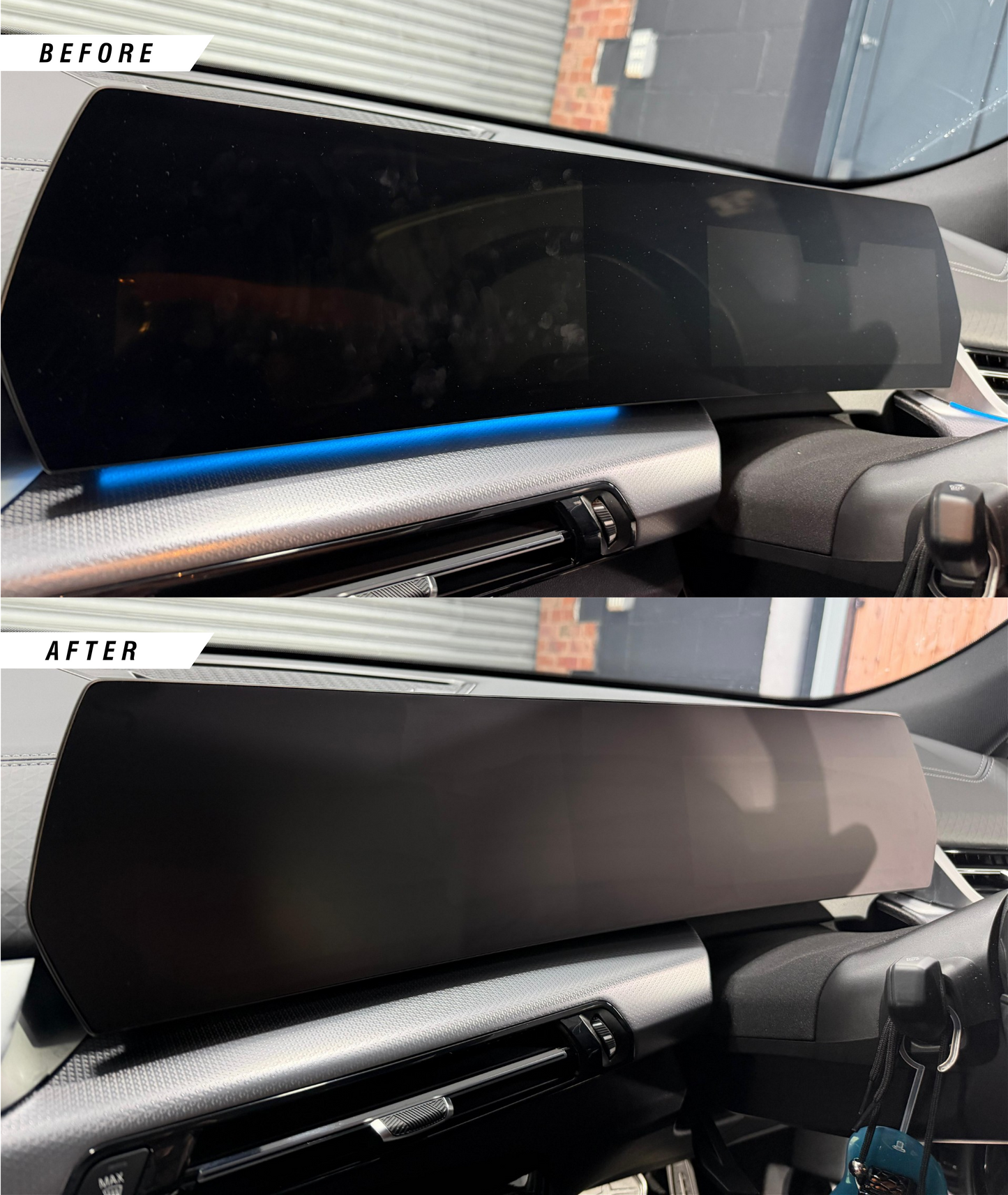 BMW 2 Series Gran Coupe | M235i iDrive 8 & Drive 9 Instrument Cluster / Navigation Screen Protection Film Kit (F74)