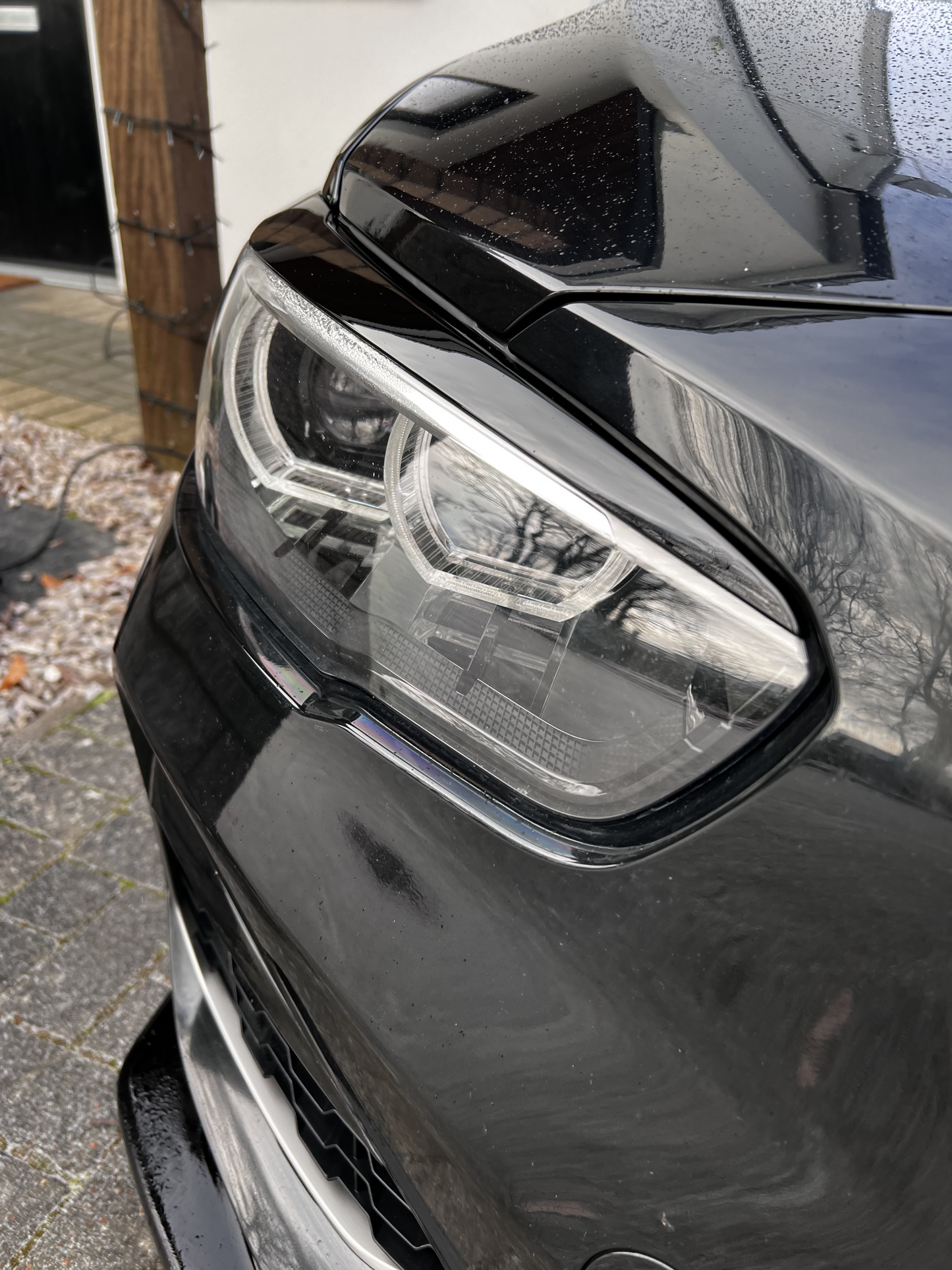 BMW 1 Series LCI Facelift Headlight Eyebrows F20 F21 models. 