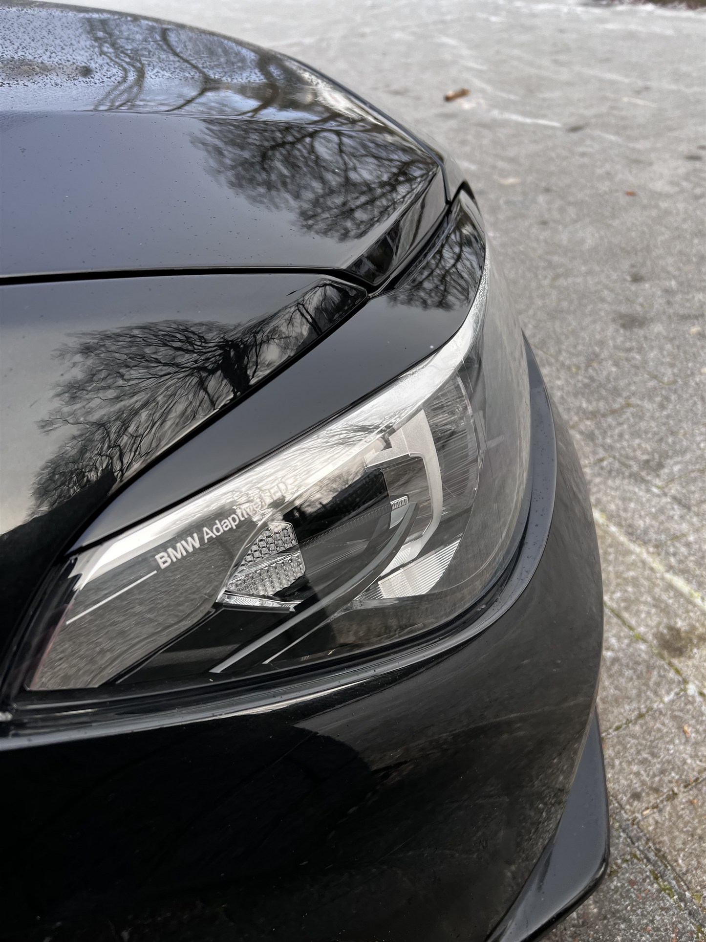 BMW 1 Series F20 F21 Facelift LCI Headlight Eyebrow Eyelid.