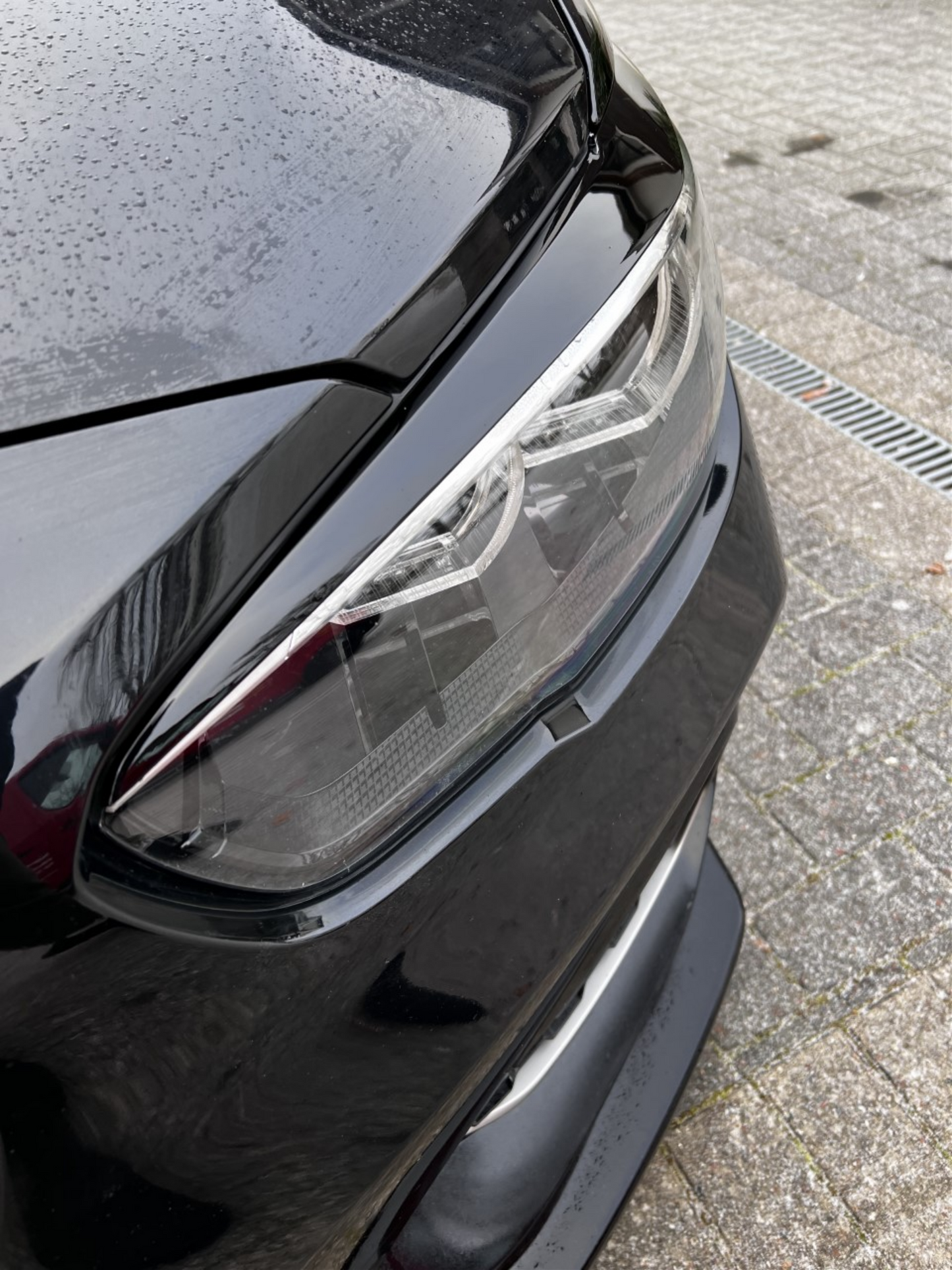 BMW 1 Series LCI Facelift Headlight Eyelid F20 F21 models.