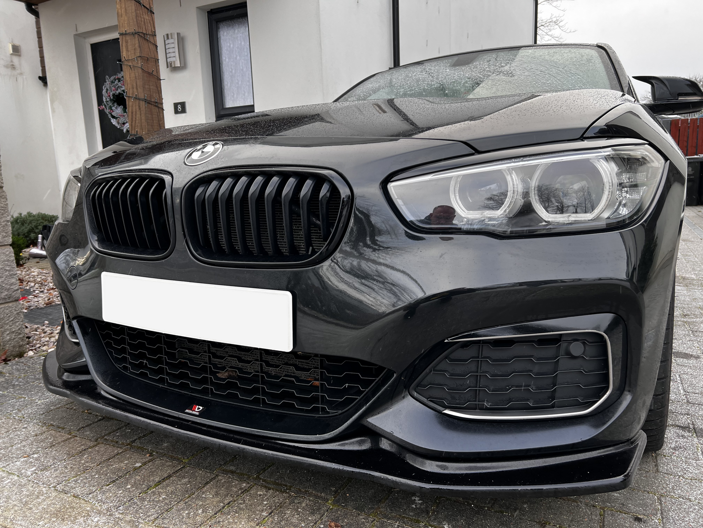 Headlight Eyebrows for BMW 1 Series F20 F21 Facelift LCI.