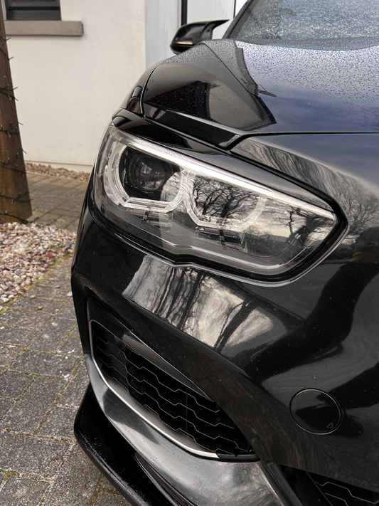 BMW 1 Series LCI Facelift Headlight Eyebrow.