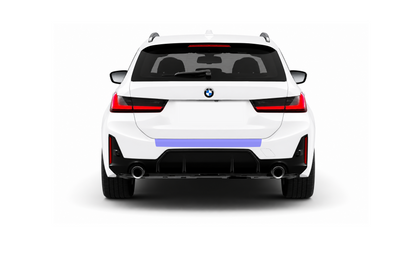 BMW 3 Series Touring Rear Bumper Lip Edge Paint Protection Film Kit G21. 
