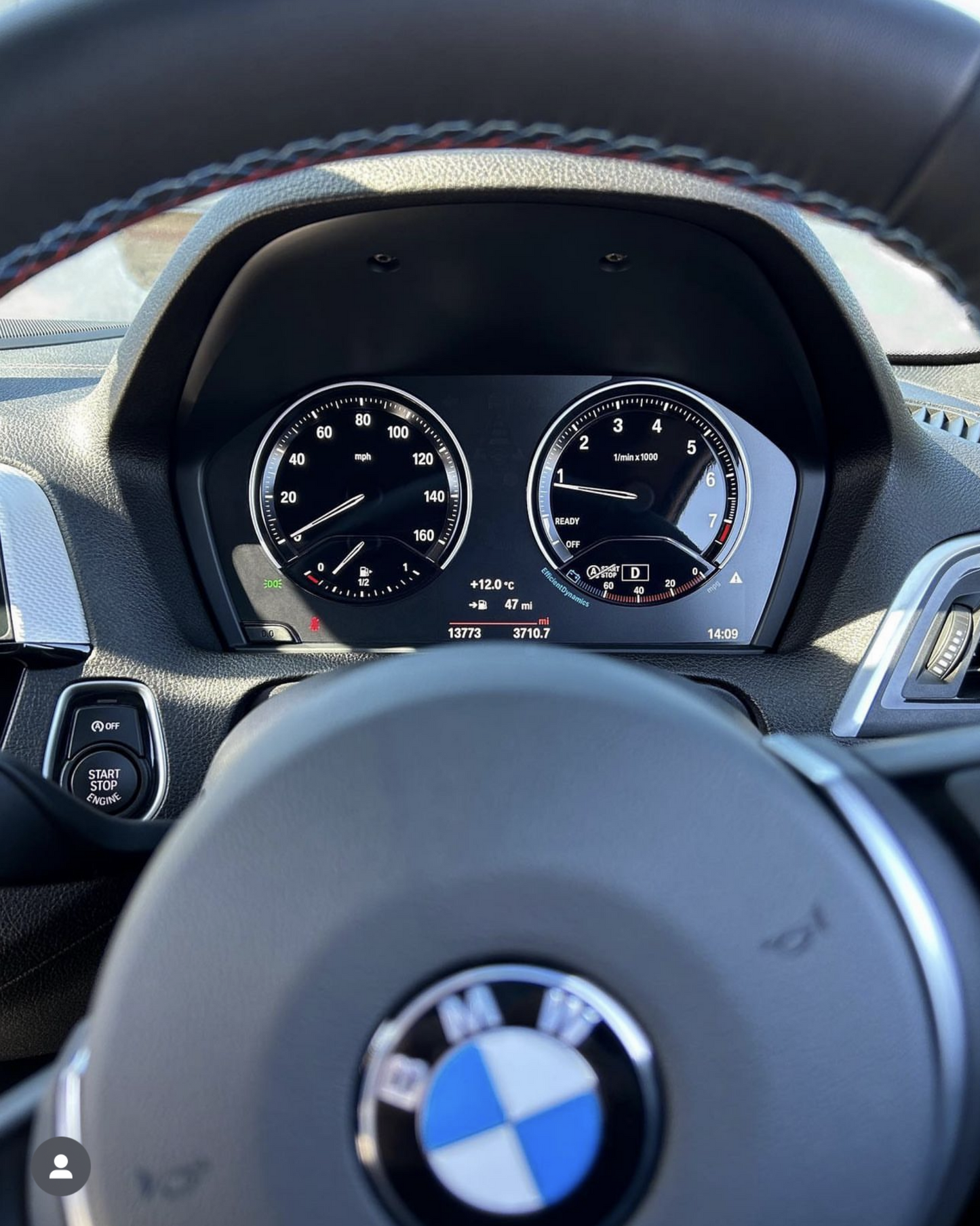Hybrid Gloss and Matte BMW F Series LCI Instrument Cluster Kit. 