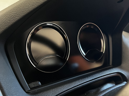 BMW F Series LCI Instrument Cluster kit with anti glare Matte finish PPF installed. 