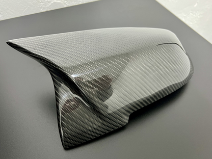 Carbon Fibre BMW M Style Replacement Wing Mirror Caps.