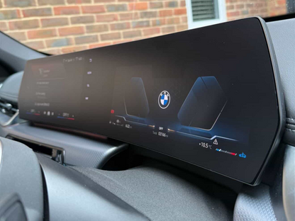 BMW iDrive 8 & Drive 9 Instrument Cluster Navigation Screen Screen Protector Kit in Matte for 1 Series M135i  X1 iX1 X2 iX2 2 Series Gran Coupe M235i.