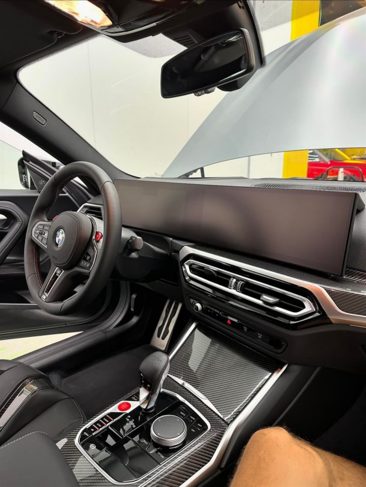 BMW M2 G87, M3 G80, M4 G82 Carbon Fibre Interior fitted with self healing Gloss PPF.