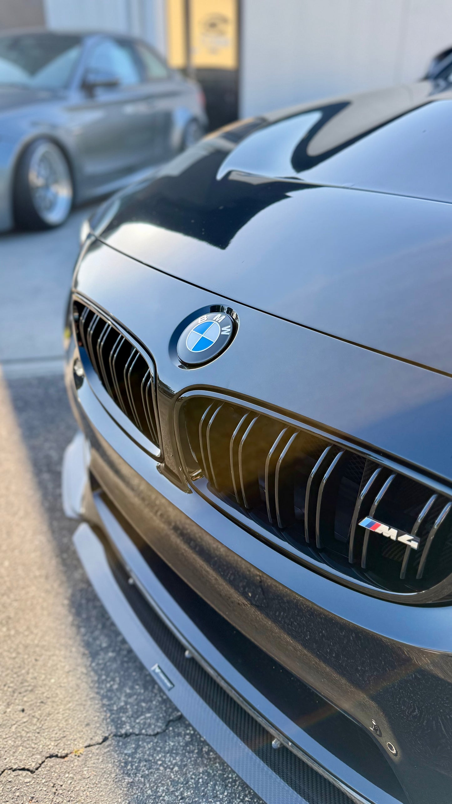 BMW F Series Dechromed Gloss Black Badges / Roundels