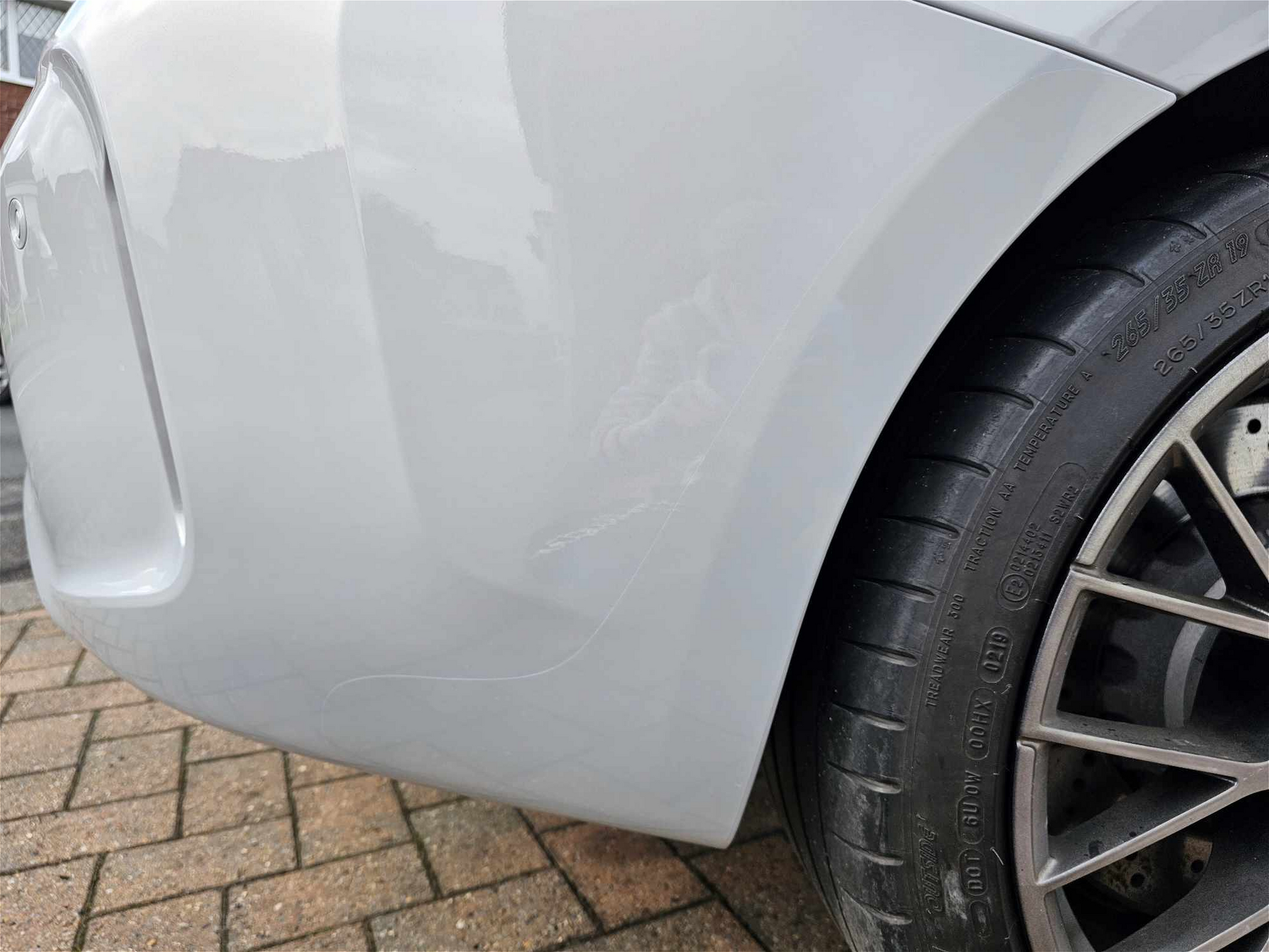 BMW M2 M2 Competition F87 Rear Bumper Wheel Arch Paint Protection PPF. 
