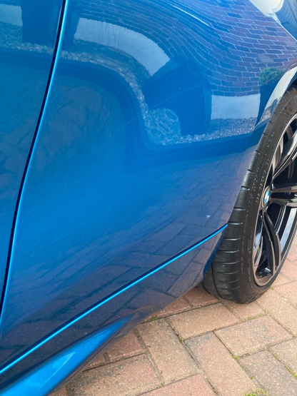 BMW F87 M2 M2C Large OEM plus Replacement Rear Quarter PPF Kit. 