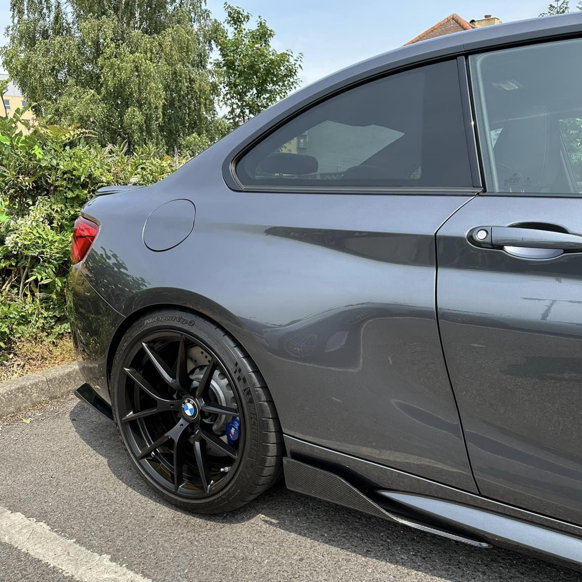 BMW F87 Large Replacement Rear Quarter PPF Kit. 