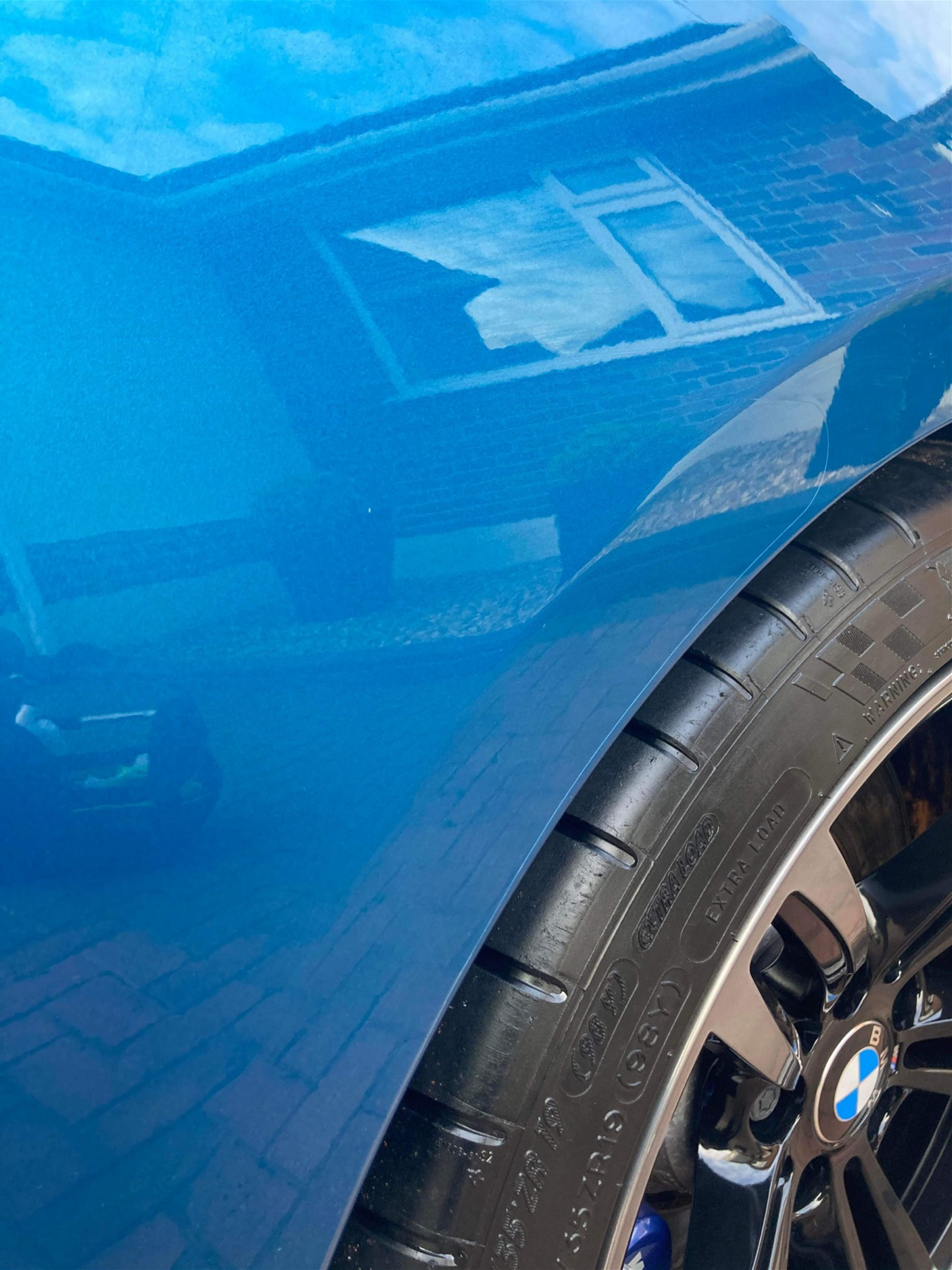 BMW M2 M2C F87 top Replacement Rear Quarter PPF Kit. 
