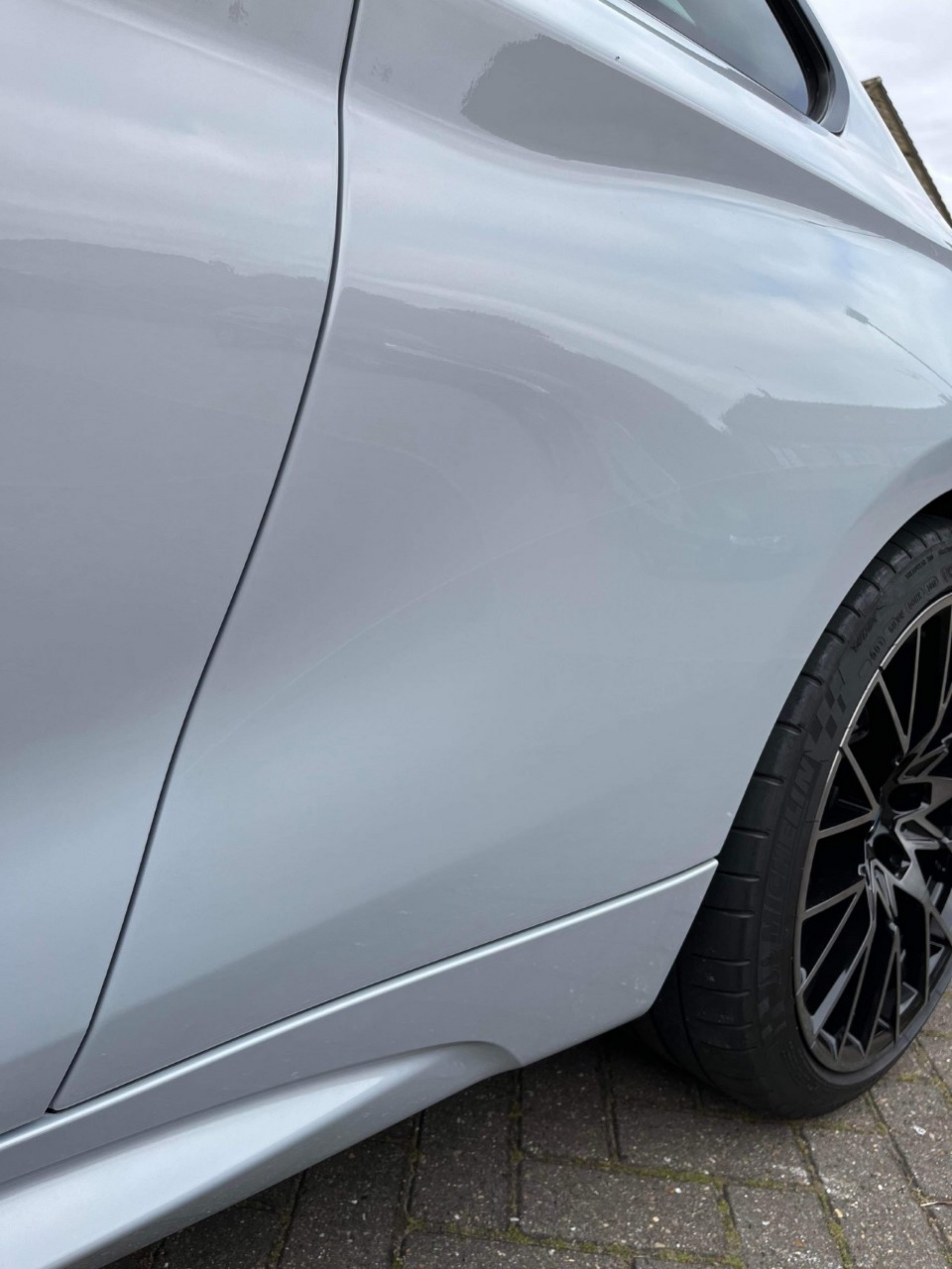 Large OEM plus Replacement Rear Quarter PPF Kit BMW M2 M2C F87. 