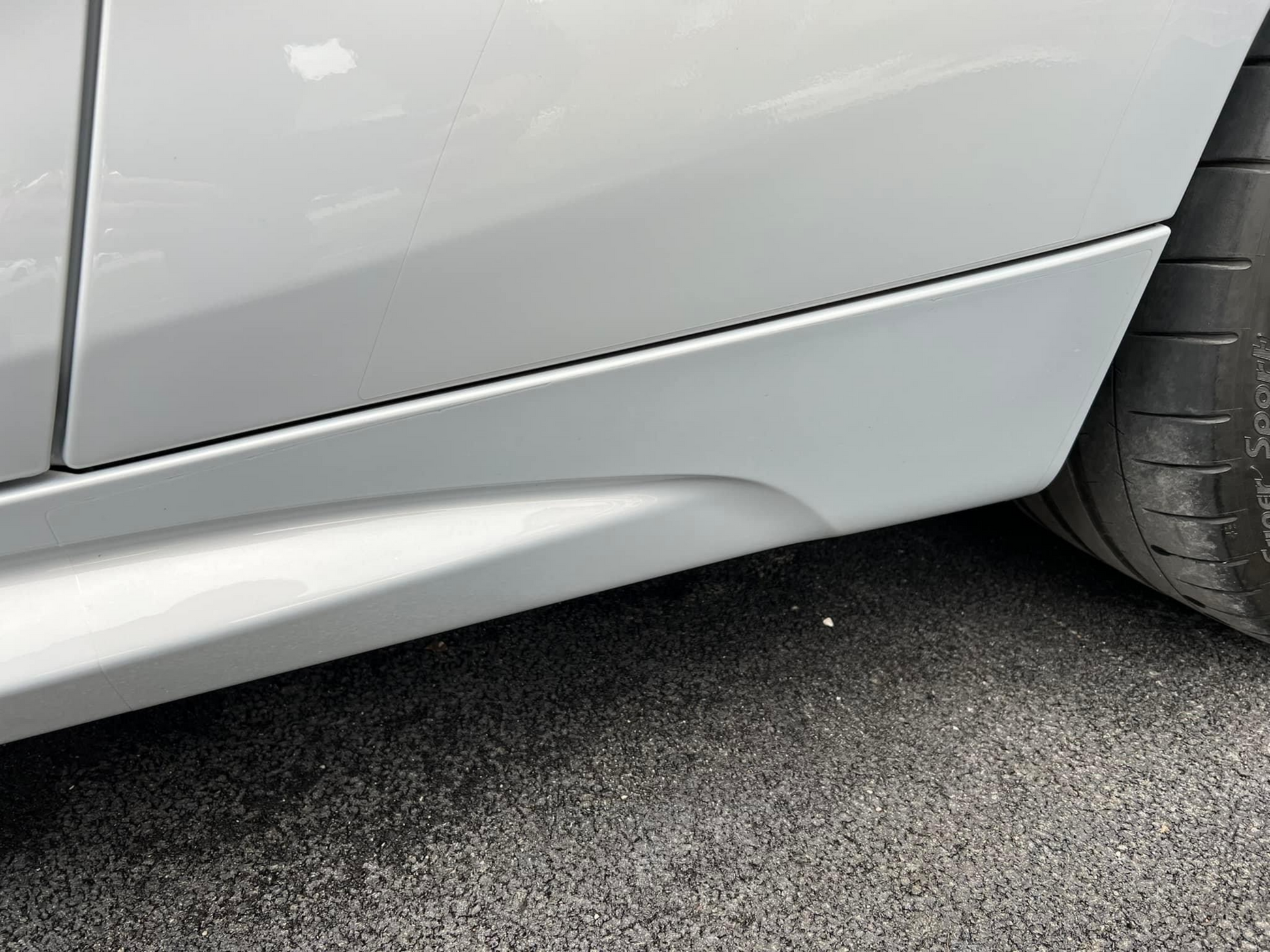BMW M2 M2 Competition F87 Rear Sill Side Skirt Paint Protection PPF.