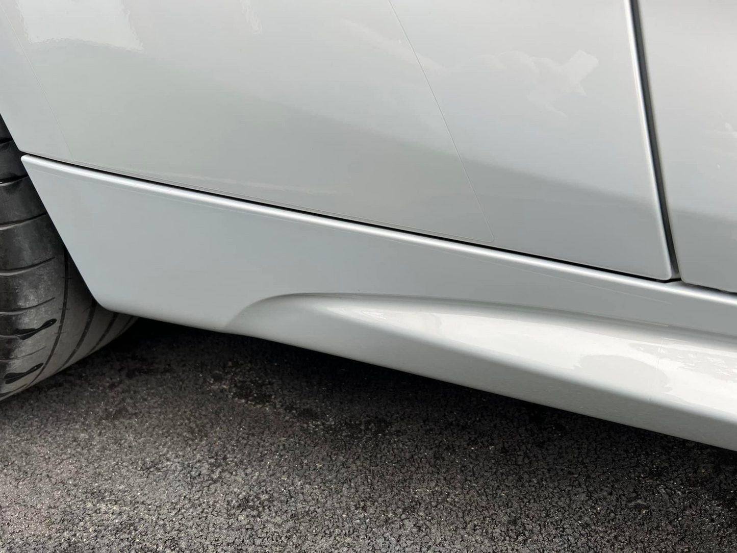 BMW M2 M2C F87 Rear Sill Side Skirt Paint Protection PPF. 