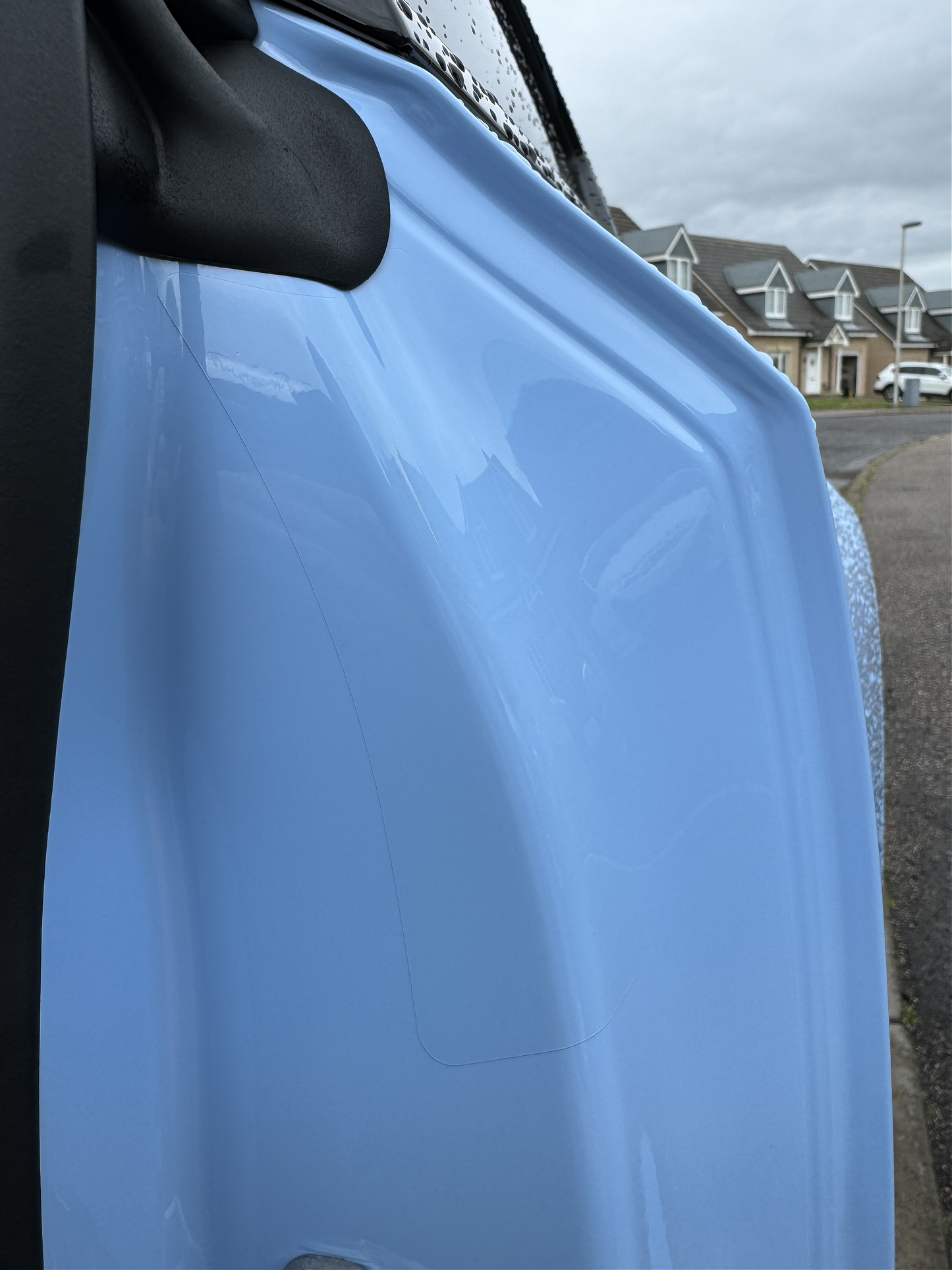 BMW G87 M2 fitted with PPF Door Shut protection kit. 