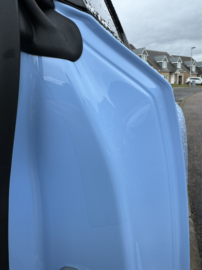 BMW G87 M2 fitted with PPF Door Shut protection kit. 