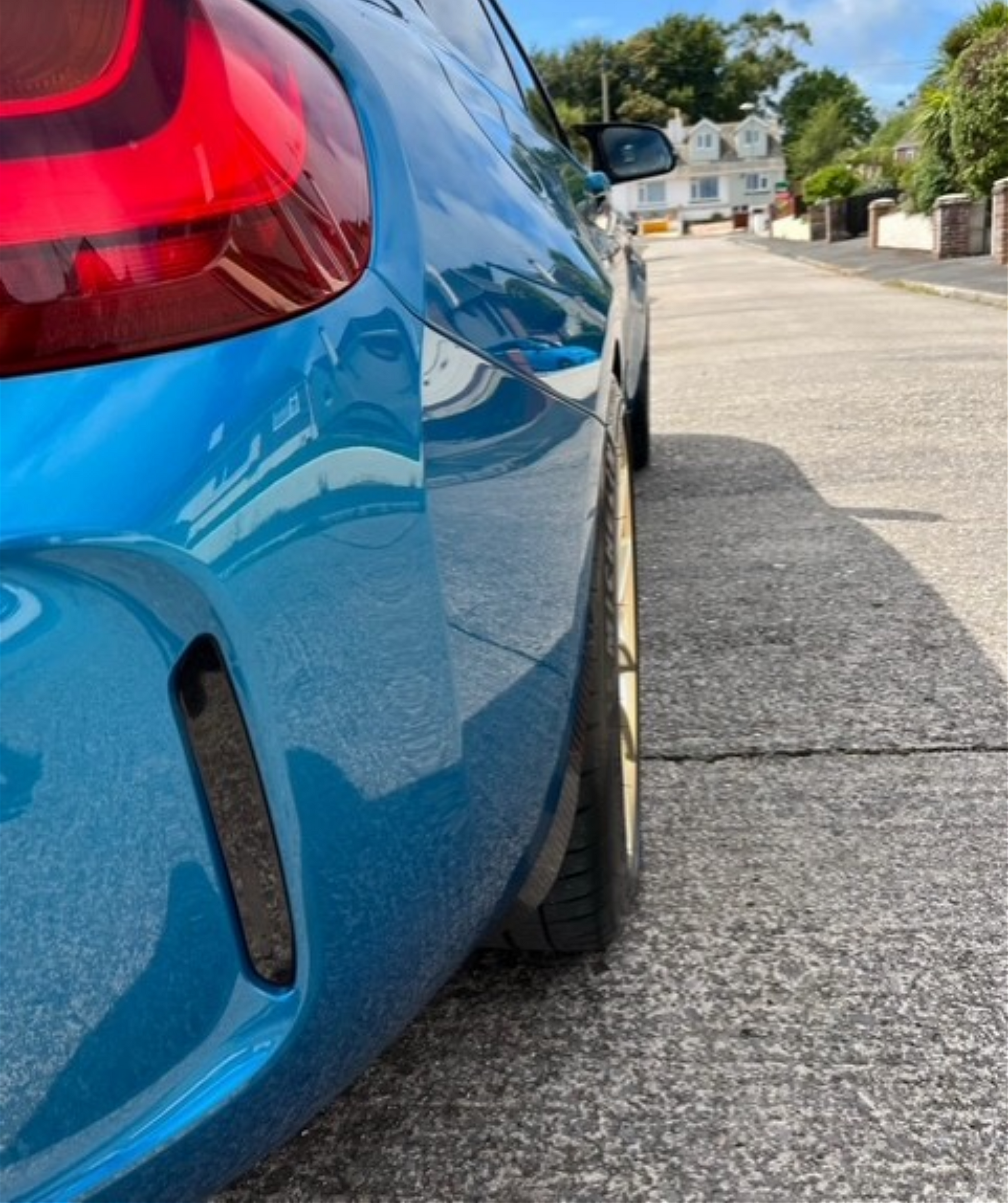 BMW M2  F87 Pre-Lci Reflector Tint Kit Dark.