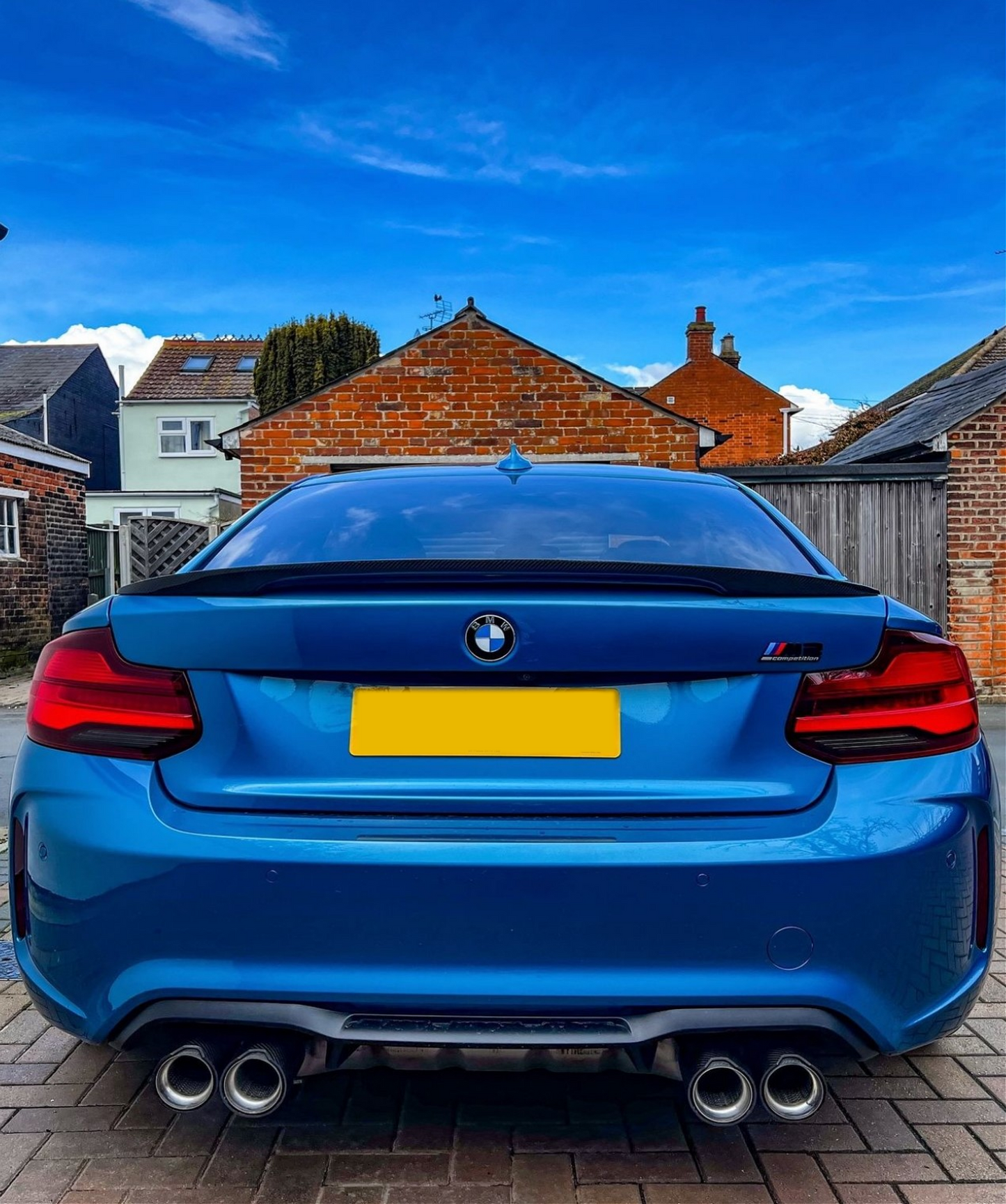 Reverse Light and Reflector Tint Kit in Medium fitted to BMW M2C F87.