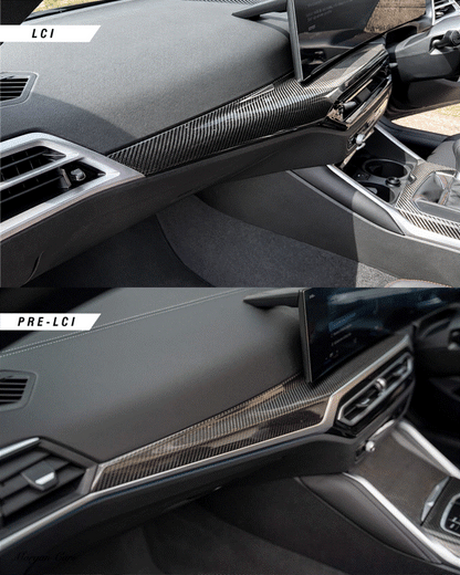 BMW M2 G87, M3 G80 G81, M4 G82 G83 carbon fiber interior trim pre cut self healing PPF kit protection coverage.
