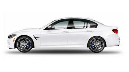 BMW M3, 3 Series, F Series B pillar, C pillar and wing mirror piano black PPF kit, stopping scratches, swirls and fingerprints. 