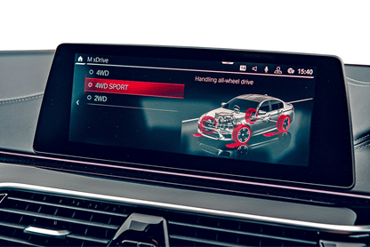 BMW M5 F90 and 5 Series G30 pre LCI navigation screen and media screen protector 10 inch & 12 inch display coverage.