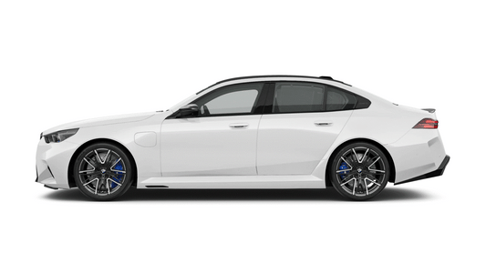 BMW 5 Series G60 G61, including M5 G90 G99 piano black exterior B pillars and C pillars PPF protector kit.