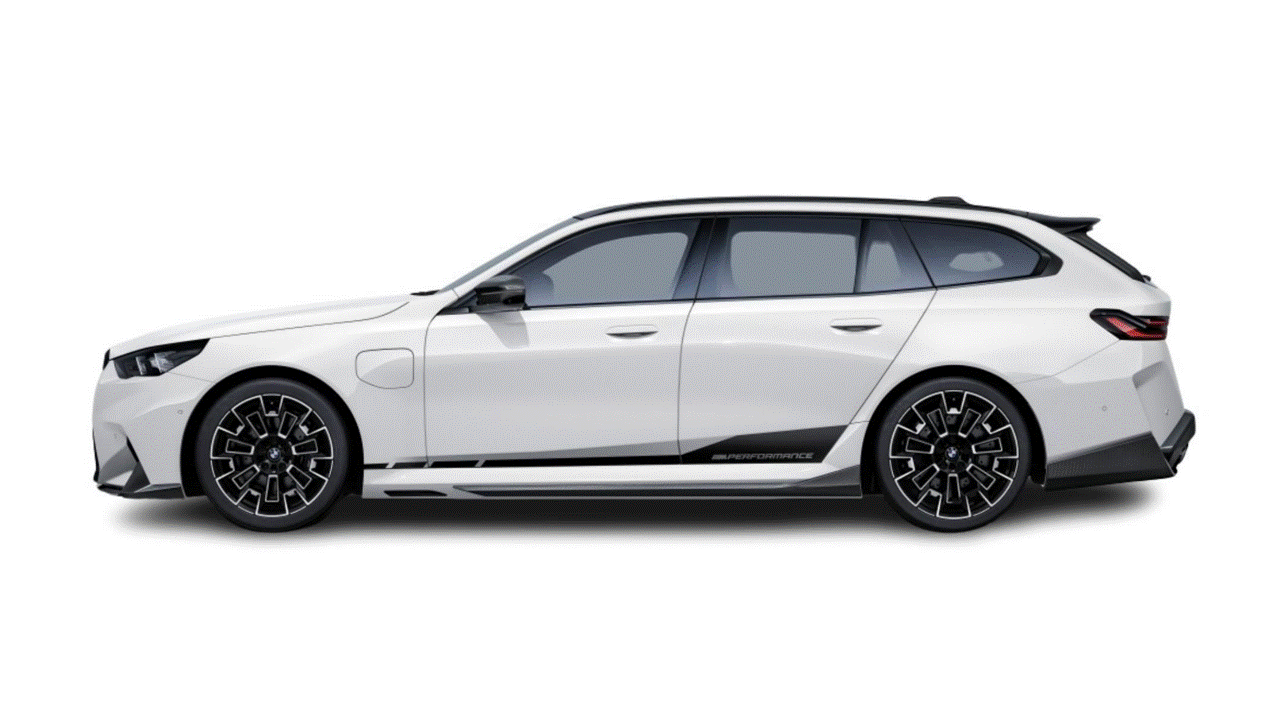 BMW 5 Series G60 G61, including M5 G90 G99 gloss black exterior B pillars and C pillars PPF protector kit.