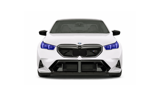 BMW 5 Series & M5, covering both sedan and touring models headlight PPF, available in a clear self healing, or tinted finish.