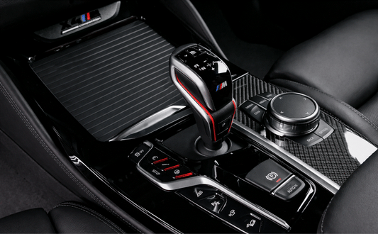 BMW X3, X4, X3M, & X4M pre LCI center console interior PPF kit pre cut coverage area.