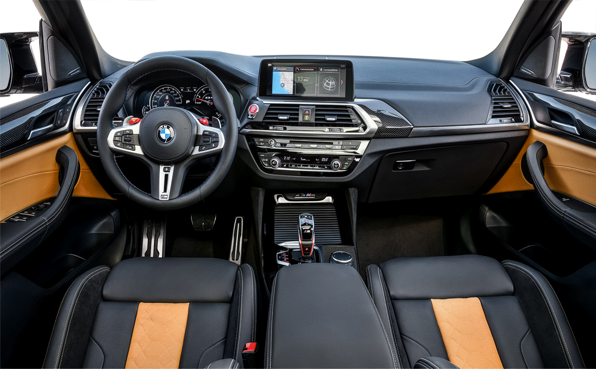 BMW X3, X4, X3M, & X4M pre LCI dashboard interior PPF kit pre cut coverage area.