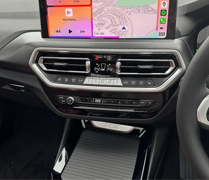 BMW X3, X4, X3M, & X4M piano black interior trim dashboard pre cut self healing PPF kit protection coverage.