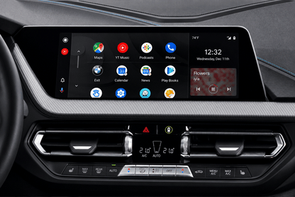 BMW Z4 iDrive navigation screen protector coverage area.