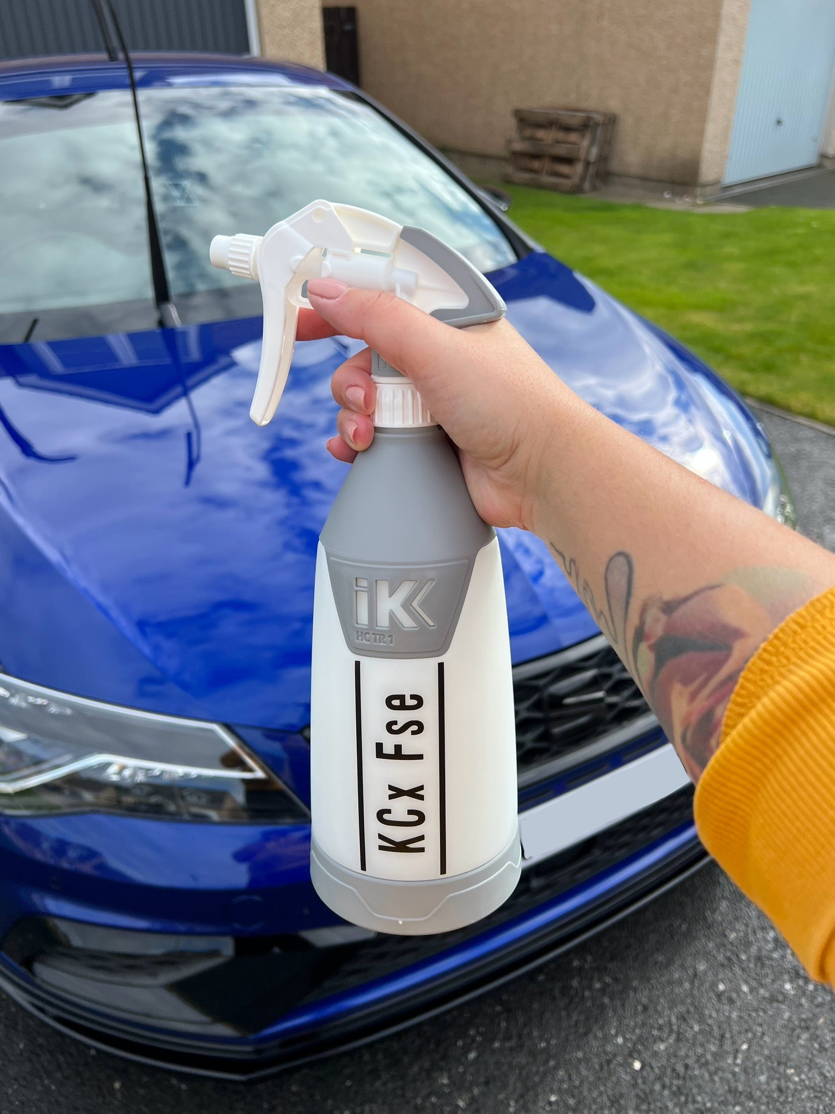IK Sprayer Bottle Label - custom.