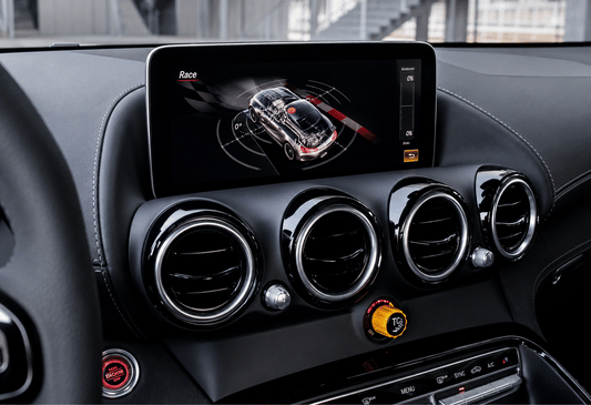 Mercedes AMG GT | GTC | GTR | GTS Navigations-/Infotainment-Bildschirmschutzfolien-Set