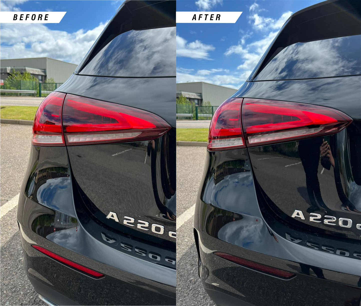 Mercedes A Class | A35 | A45 Rear Reflector Tint Overlays (W177)