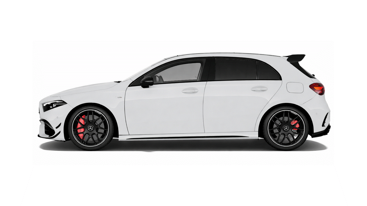 Mercedes A Class | A35 | A45 AMG Exterior Gloss Black Plastics Paint Protection Film Kit (W177)