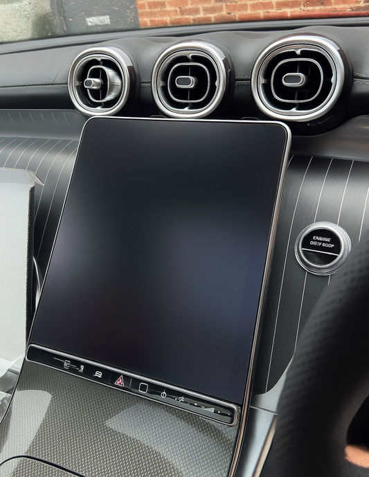 Mercedes C Class MBUX Navigation / Central Media Screen Protection Film Kit (W206)