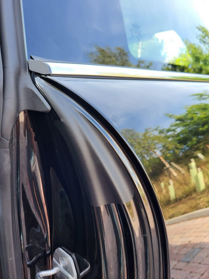 MINI Cooper Door Shut Jamb Paint Protection Film Kit in Textured Black. 