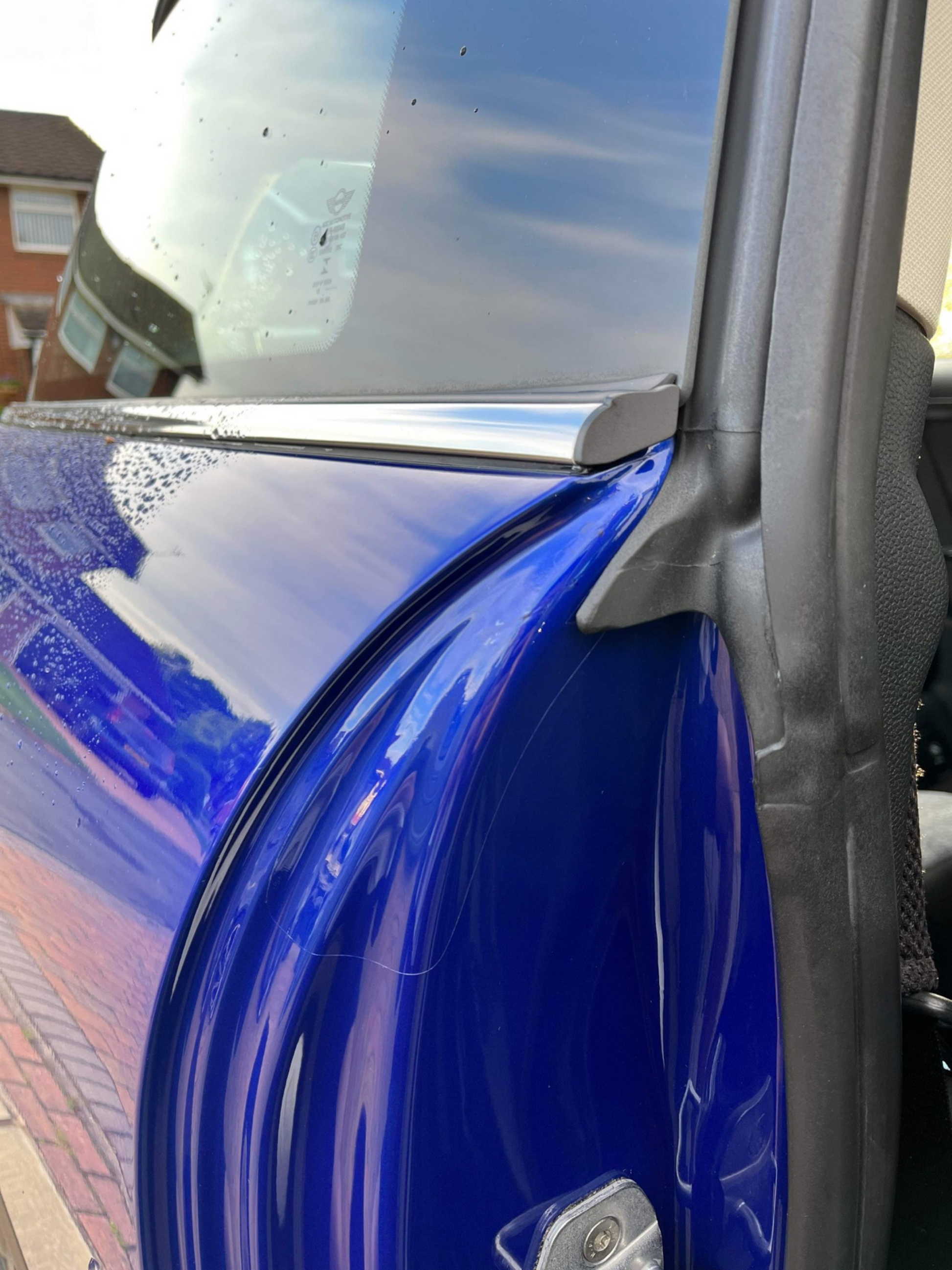 Gloss Transparent MINI Cooper Door Edge Jamb Paint Protection Film Kit.