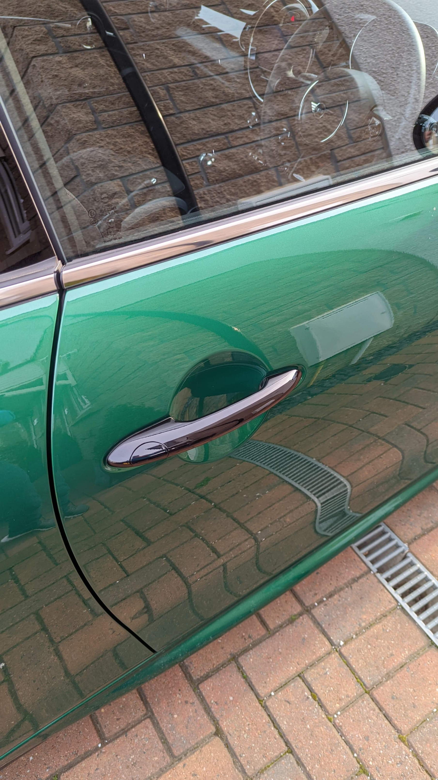 Anti Scratch Self Healing Door Handle Cup Paint Protection Film Kit for MINI Cooper F55 F56 F57 F65 F66 F67 J01 models.