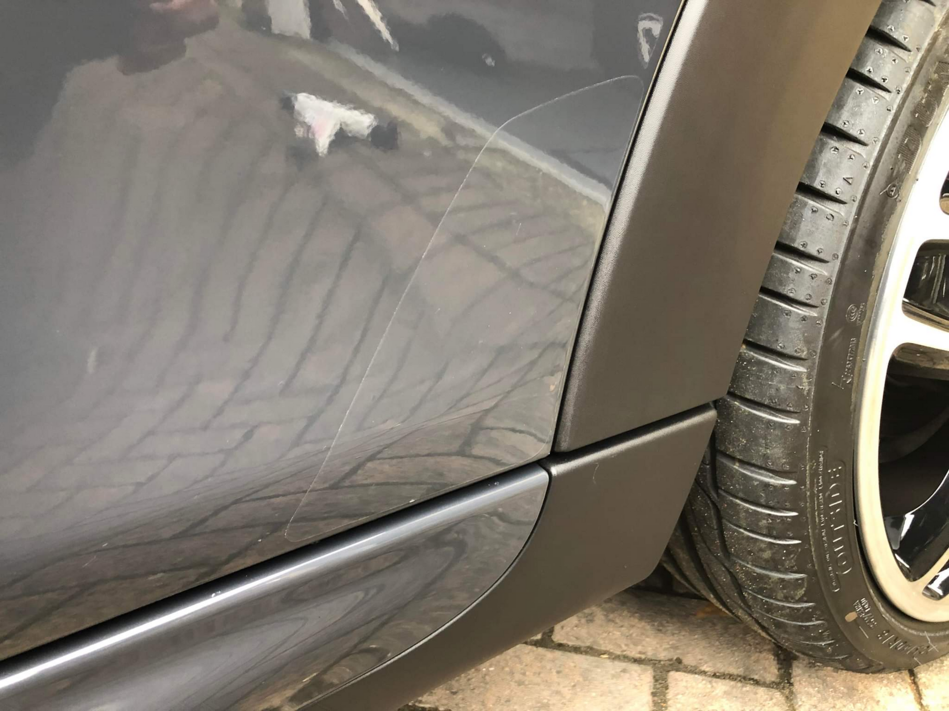 MINI Cooper Rear Quarter anti stone chip Paint Protection Kit.