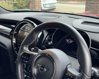 MINI Cooper Countryman Clubman Digital Instrument Cluster Screen and Navigation Protection Film Kit in Gloss suitable for F54 F55 F56 F57 F60 models. 