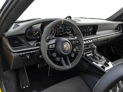 Porsche 911 992.1 & 992.2 dashboard trim interior PPF kit coverage.